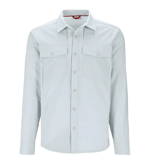Сорочка Simms No-See-Um Bugstopper Shirt Bimini Blue Heather M