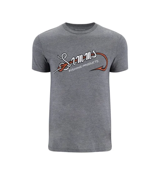 Футболка Simms Hook & Loop T-Shirt Athletic Heather M