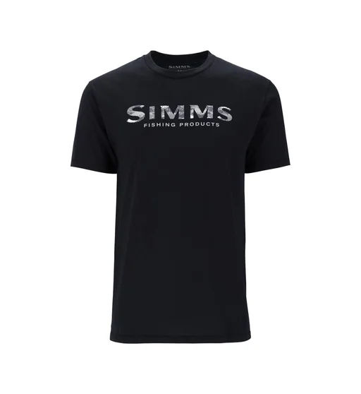 Футболка Simms Shroud Fill Logo T-Shirt Black M
