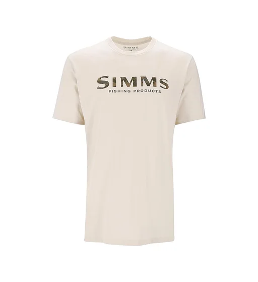 Футболка Simms Shroud Fill Logo T-Shirt Natural L