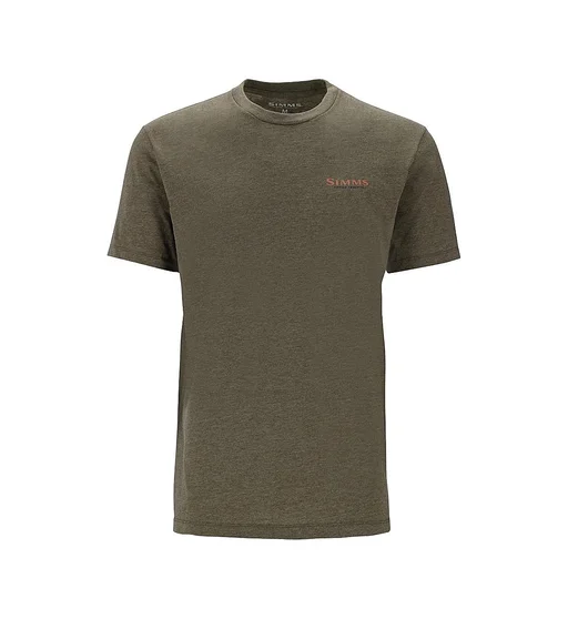 Футболка Simms Let It Fly T-Shirt Military Heather XL