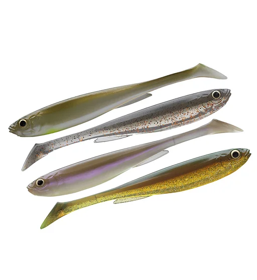 Силикон Daiwa Prorex Slim Shady Nature Set 135mm 13.5g 4pcs #Color Mix 1