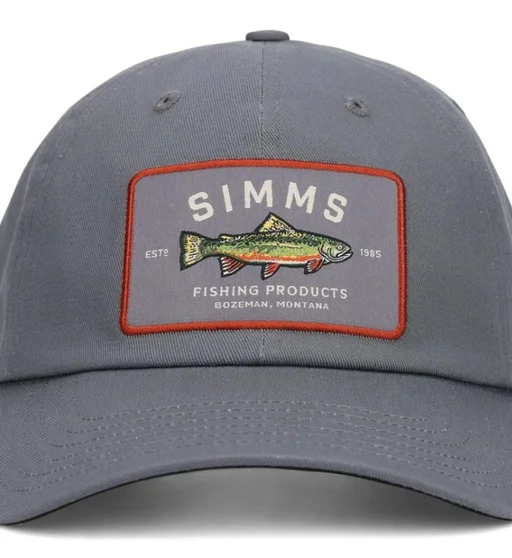 Кепка Simms Single Haul Cap Gunmetal Trout
