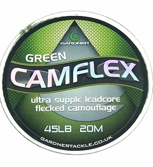 Лідкор Gardner Leadcore Camflex 45Ib 20.4kg 20m Green