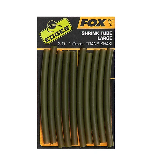 Термоусадочная трубка Fox Edges Shrink Tube L 3,0-1,0mm 10pcs