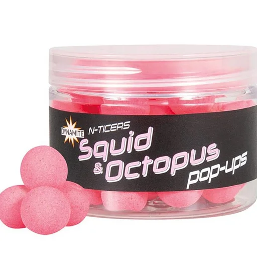 Бойли Dynamite Baits Pop-Up N-Ticers Squid & Octopus 12mm