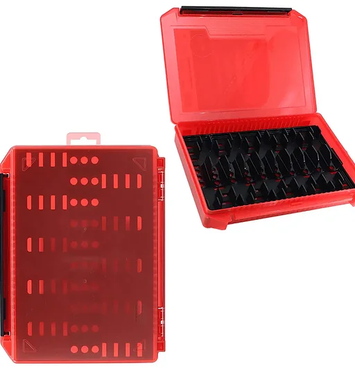 Коробка Meiho Takoegi Case L 225x190x40mm red