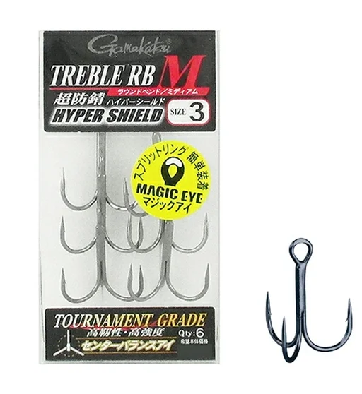 Тройник Gamakatsu Treble RB-M #3 6pcs