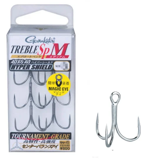 Трійник Gamakatsu Treble SP-M #6 6pcs