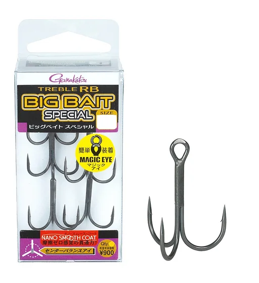 Трійник Gamakatsu Treble RB Big Bait (NSC) #1/0 5pcs