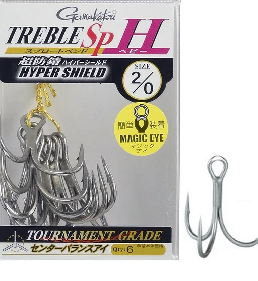 Трійник Gamakatsu Treble SP-H #2/0 6pcs