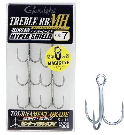 Трійник Gamakatsu Treble RB-MH #7 6pcs