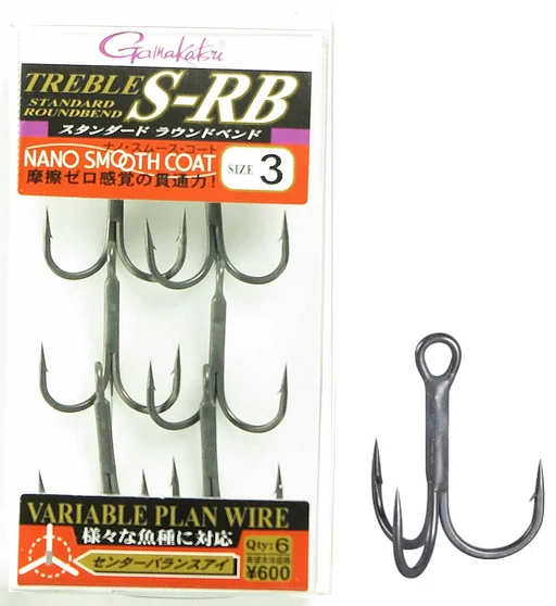 Трійник Gamakatsu Treble S-RB (NSC) #3 6pcs