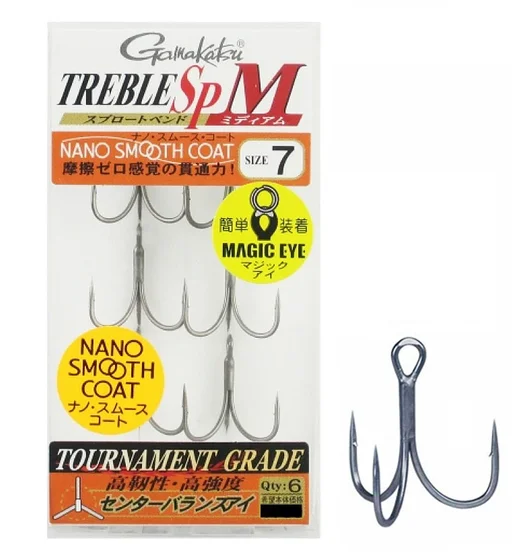 Трійник Gamakatsu Treble SP-M (NSC) #7 6pcs