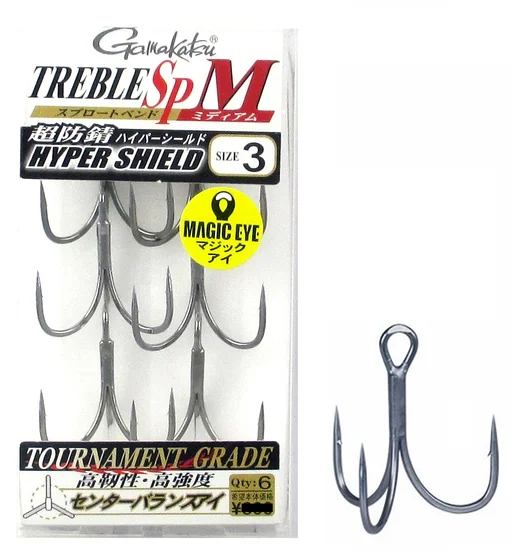 Трійник Gamakatsu Treble SP-M #3 6pcs