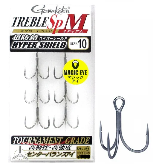 Тройник Gamakatsu Treble SP-M #10 6pcs