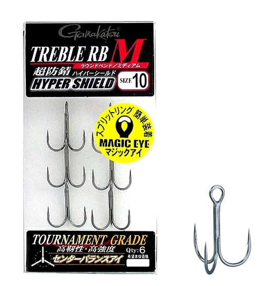 Трійник Gamakatsu Treble RB-M #10 6pcs