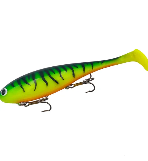 Силикон Musky Innovations Regular Shallow Swimmin' Dawg 8" #Fire Tiger