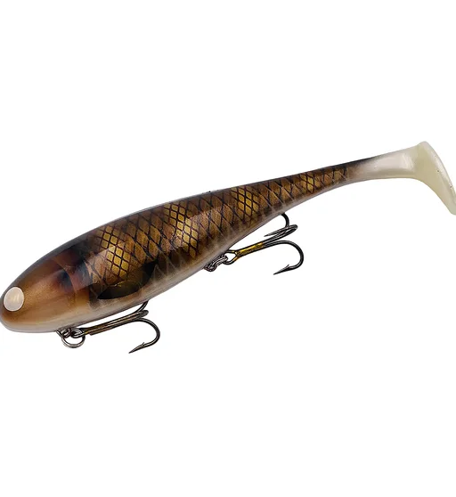Силікон Musky Innovations Regular Shallow Swimmin' Dawg 8" #Walleye
