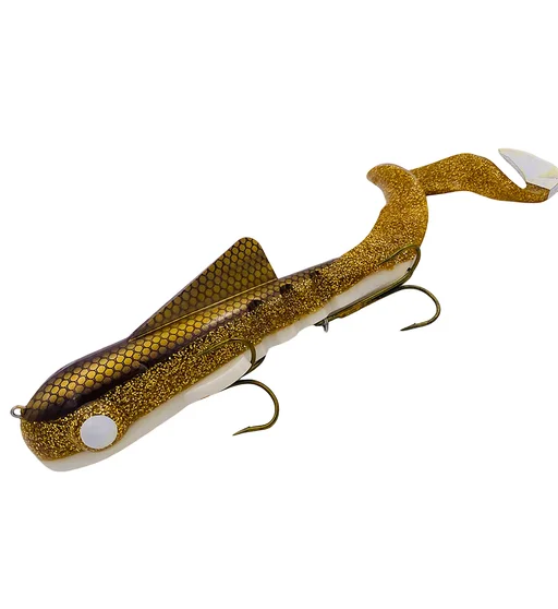 Силикон Musky Innovations Pro Regular Bull Dawg 9'' #Walleye