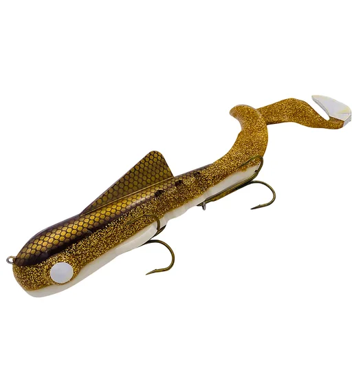 Силікон Musky Innovations Pro Magnum Bull Dawg 12" #Walleye