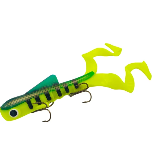 Силикон Musky Innovations Regular Double Dawg 9" #Perch