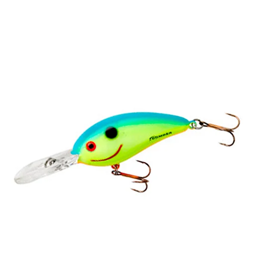 Воблер Bomber Fat Free Shad 76mm 21g #Chartreuse Blue
