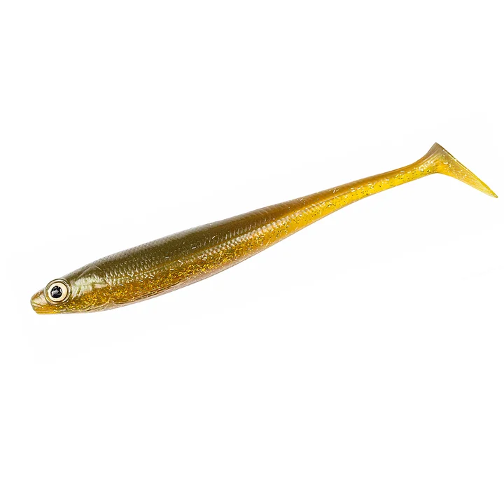 Силикон Daiwa Prorex Duckfin Shad 2.0 20cm 2pcs #Golden Shiner