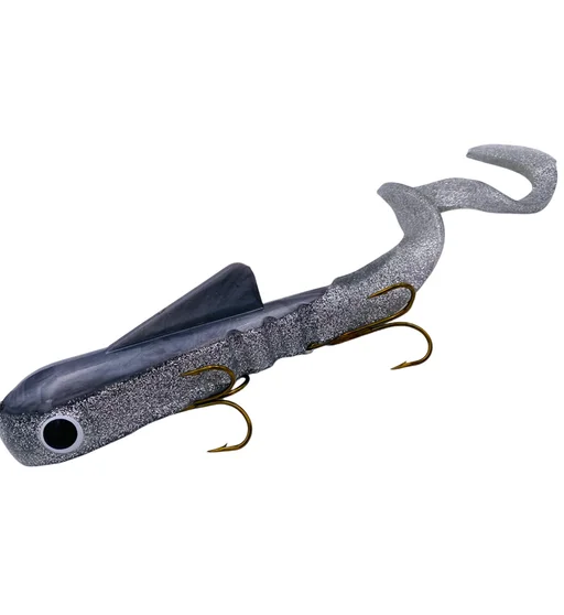 Силикон Musky Innovations Regular Bull Dawg 9" #UV Reflex Silver Cisco