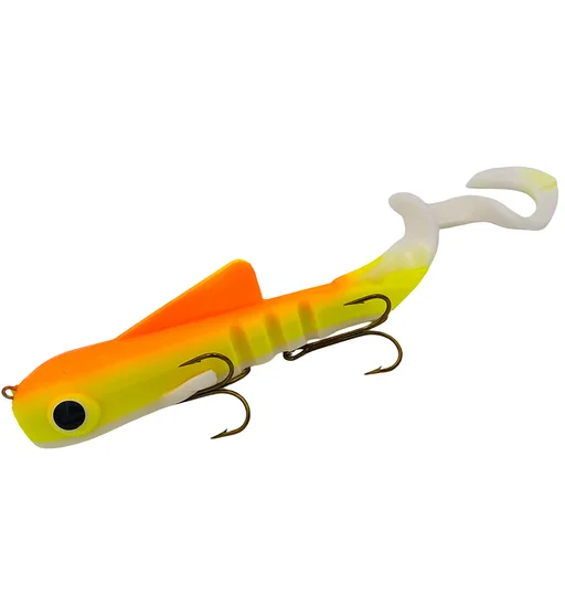 Силикон Musky Innovations Regular Bull Dawg 9" #UV Reflex Sunrise