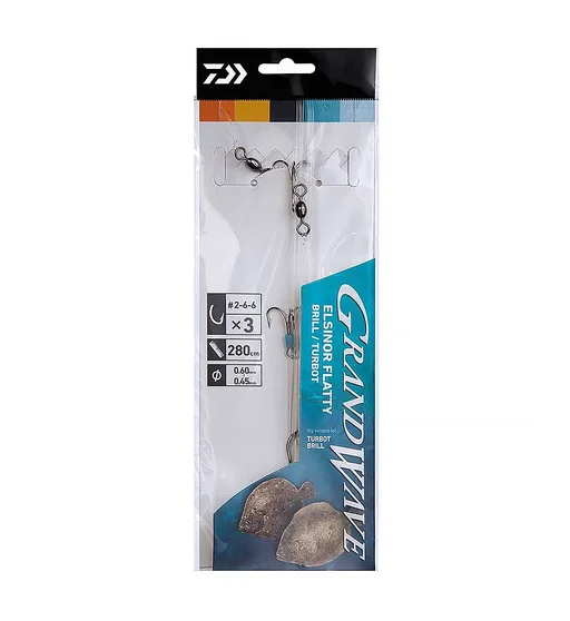 Морський монтаж Daiwa  GW Elsinor Flatty Brill-Turbot 2,6,6