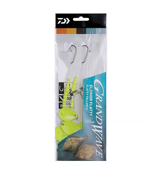 Морський монтаж Daiwa  GW Elsinor Flatty Yellow 2