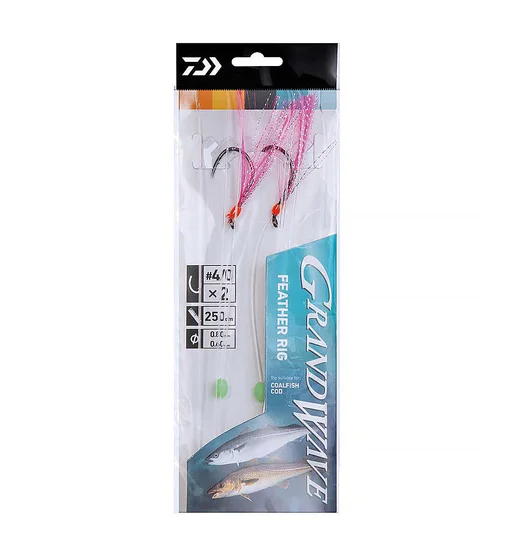 Морський монтаж Daiwa  GW Feather Rig 7-4/0