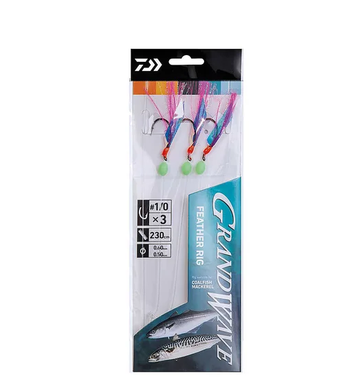 Морський монтаж Daiwa  GW Feather Rig 3-1/0