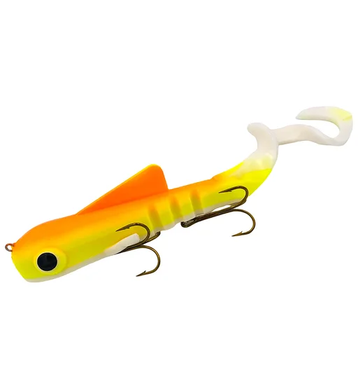 Силікон Musky Innovations Magnum Bull Dawg 12'' #UV Reflex Sunrise
