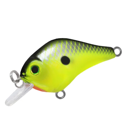Воблер Bill Lewis Gnat Tiny Crank 38mm 3.5g #Chartreuse Shiner