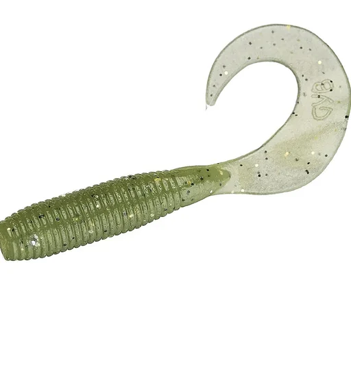 Силікон Gary Yamamoto Single Tail Grub 4" 20pc #Baby Bass