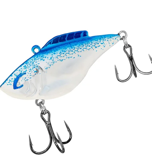 Раттлин Bill Lewis Hammer Trap 51mm 9.0g #Chrome Black/Splatter Blue