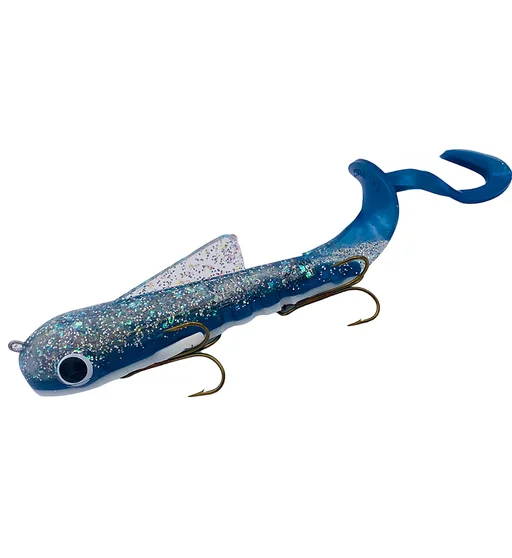 Силикон Musky Innovations Regular Bull Dawg 9" #Blue/Silver
