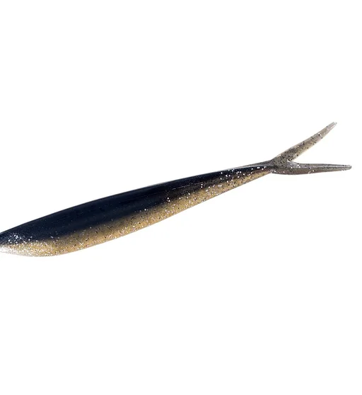 Силикон Big Bite Baits Scentsation Slim Minnow 4" 10pc #Black Flash
