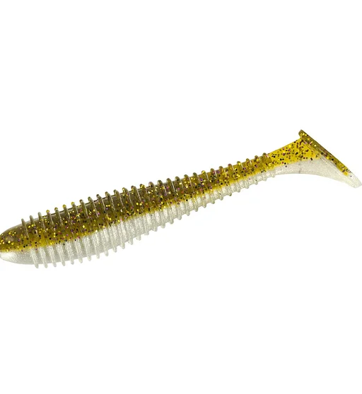 Силікон Big Bite Baits Pro Swimmer 3.8" 6pc #Chick Magnet