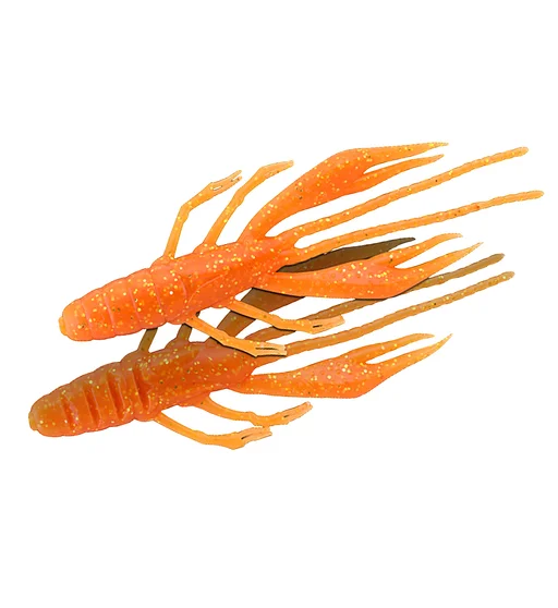 Силікон Jackall Waver Shrimp 2.8" Salt Kurodai 6pcs #Orange GDF