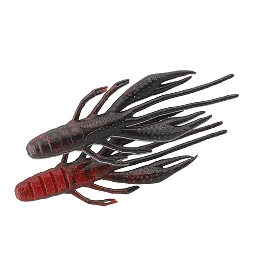 Силікон Jackall Waver Shrimp 2.8" Salt Kurodai 6pcs #Red Belly Devil