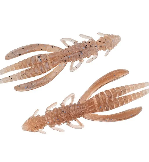 Силикон Jackall JugHog 2.5'' 8pcs #Sumi Shio Shrimp