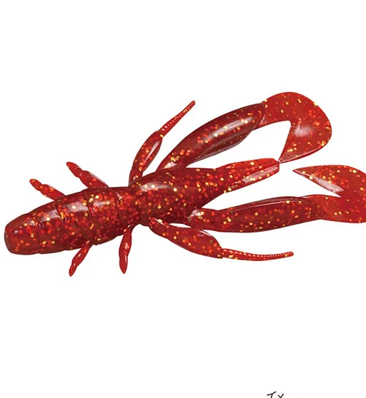 Силікон Jackall Chunk Craw 2.8" Salt Kurodai 6pcs #Red Gold Flake