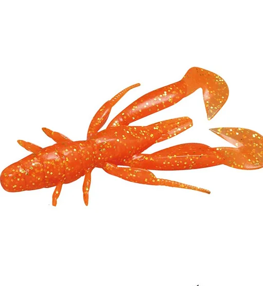 Силікон Jackall Chunk Craw 2.8" Salt Kurodai 6pcs #Orange Gold Flake