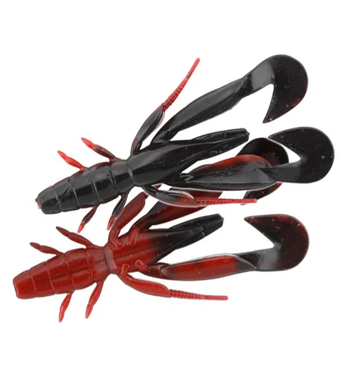 Силікон Jackall Chunk Craw 2.8" Salt Kurodai 6pcs #Redberry Devil
