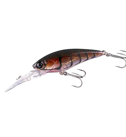 Воблер Jackall D-Bill Shad 55SR 55mm 5.5g #Marmo Shrimp