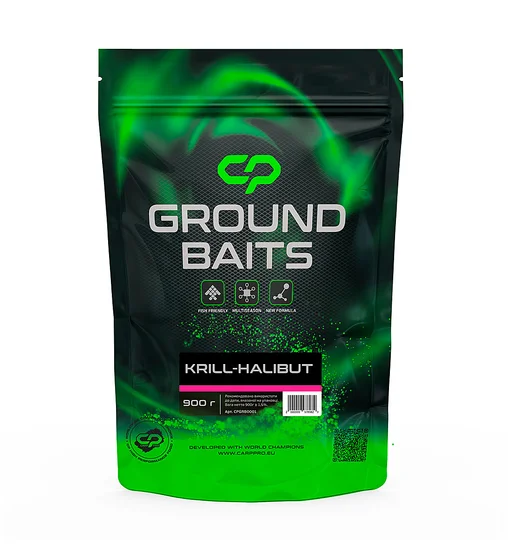 Прикормка Carp Pro Krill-Halibut  900g