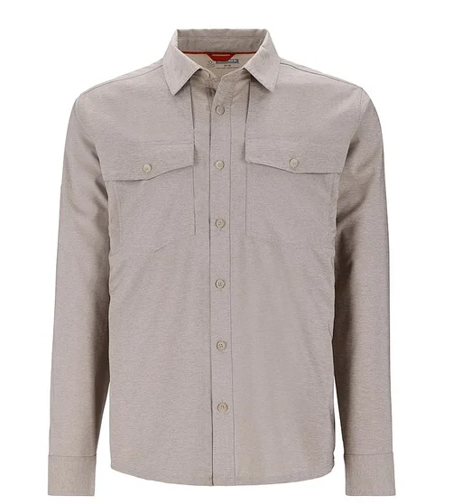 Сорочка Simms No-See-Um Bugstopper Shirt Dolomite Heather S